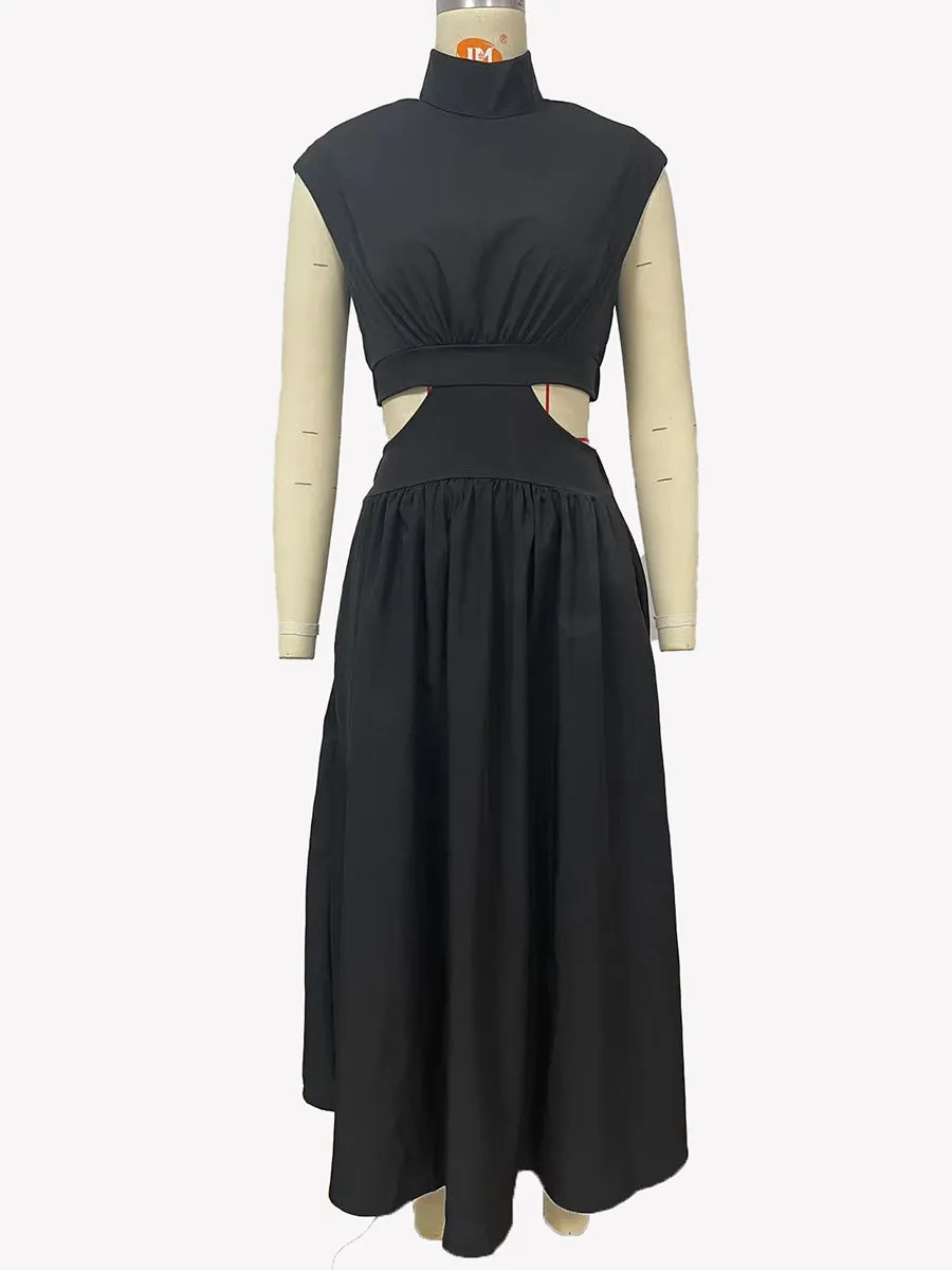 Stunncal Macaron Color Waistless Dress