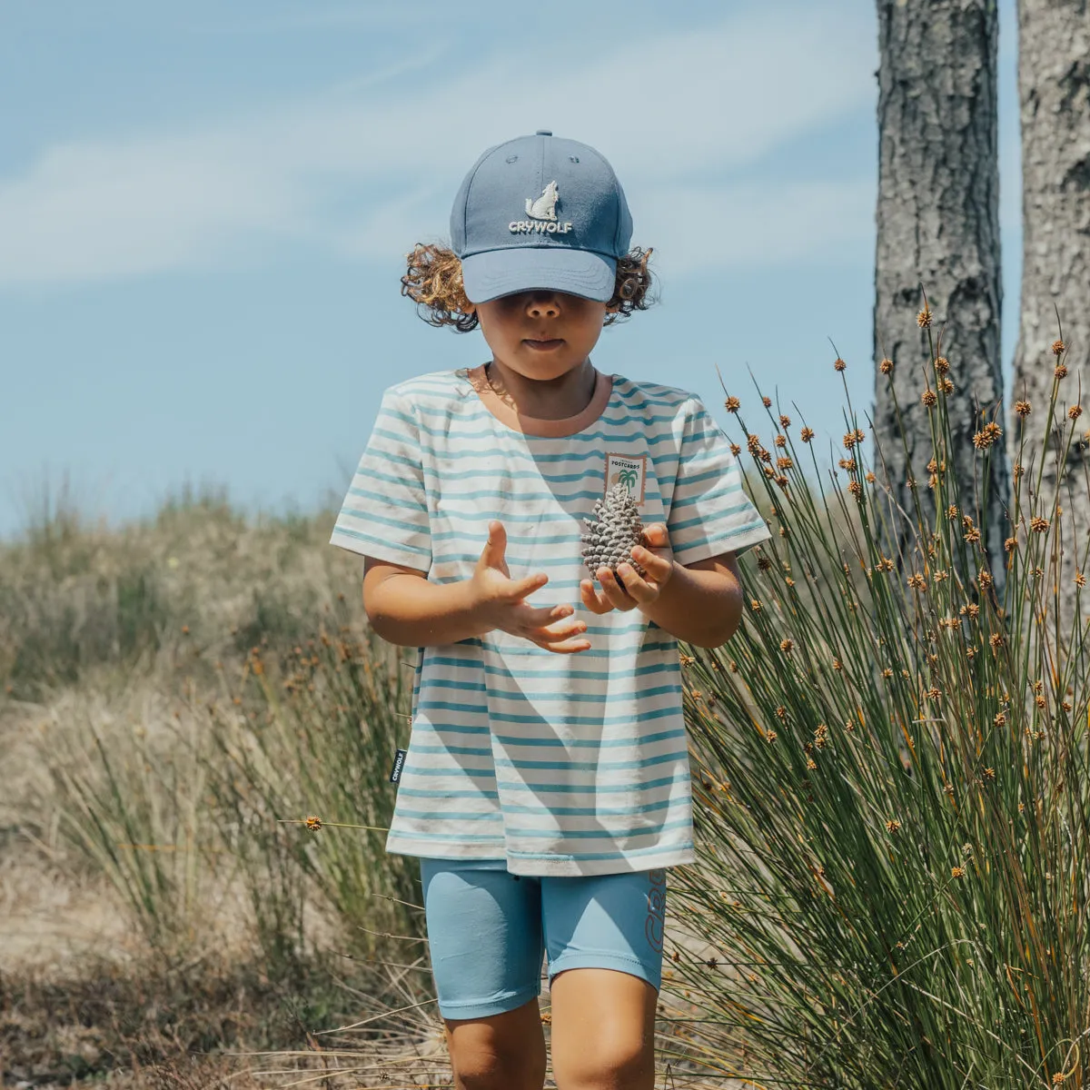 SUN SMART T-SHIRT Blue Stripe