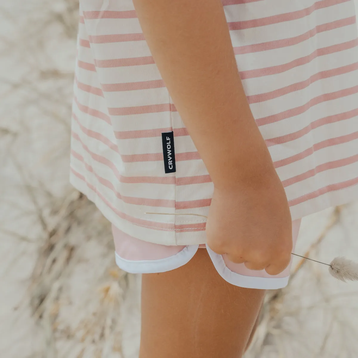 SUN SMART T-SHIRT Blush Stripe