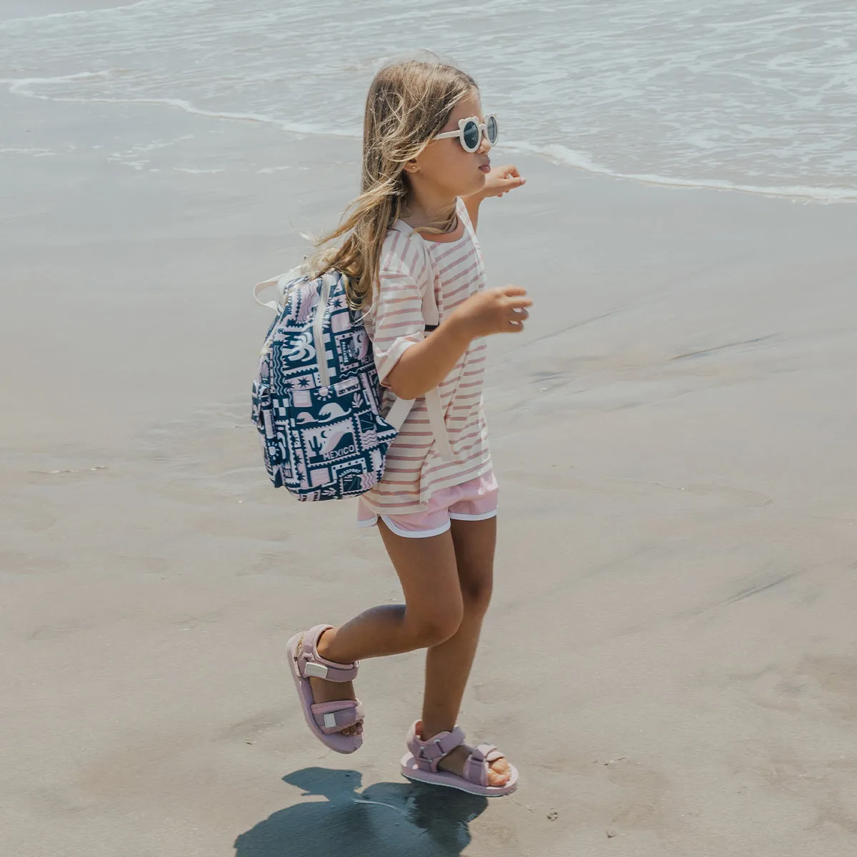 SUN SMART T-SHIRT Blush Stripe