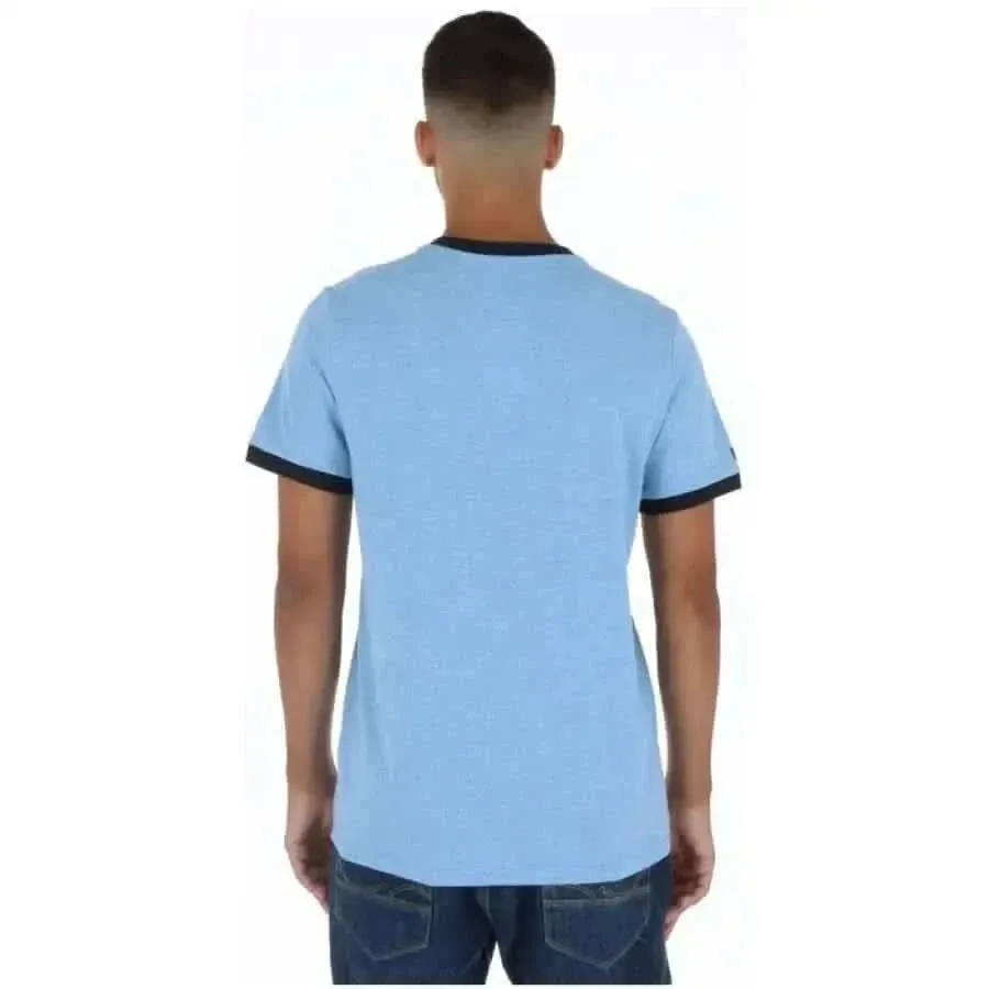 Superdry Men's Light Blue Printed T-Shirt