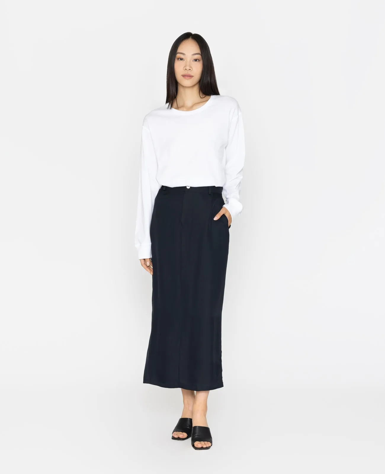 Supima Oversized Long Sleeve Tee
