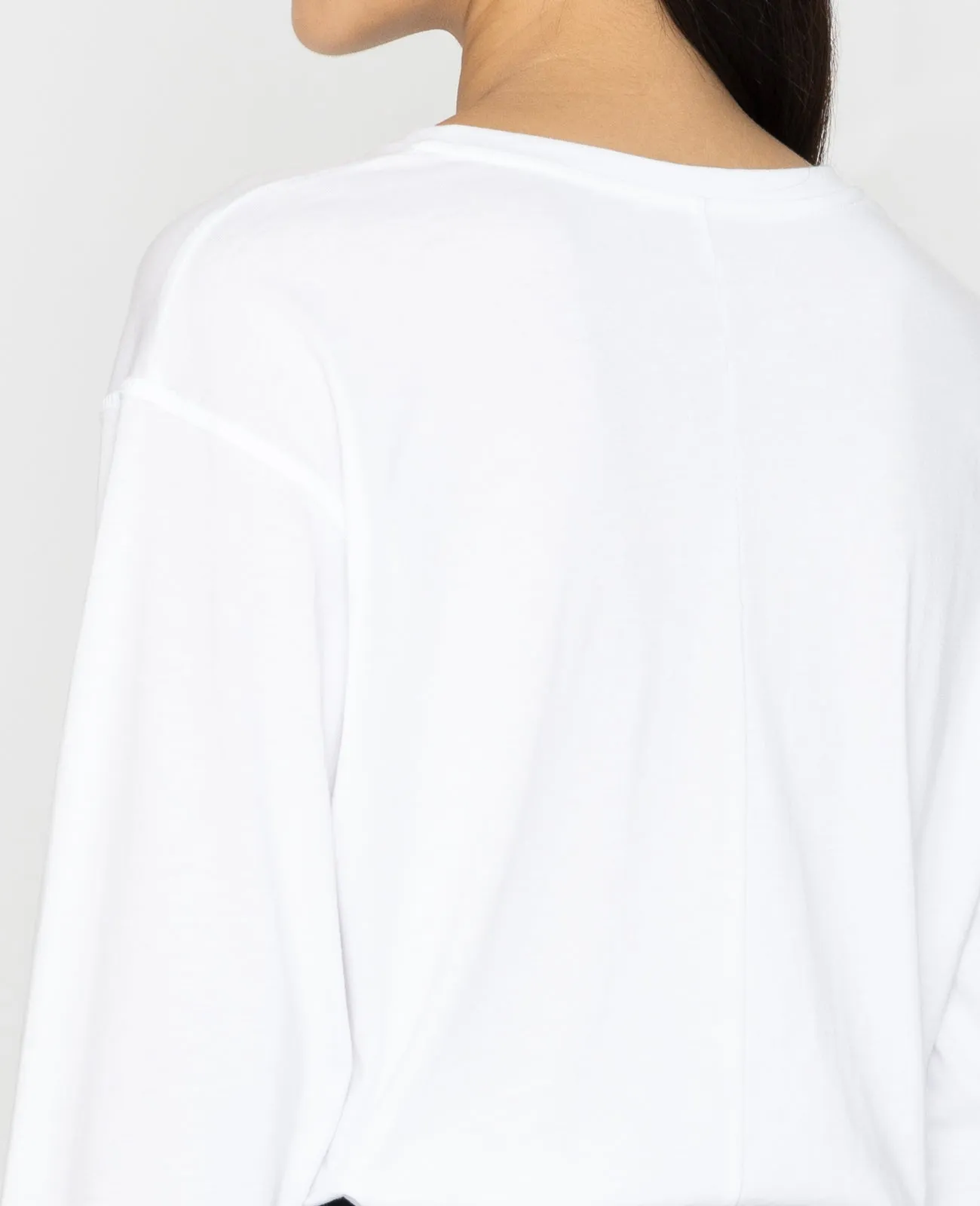 Supima Oversized Long Sleeve Tee