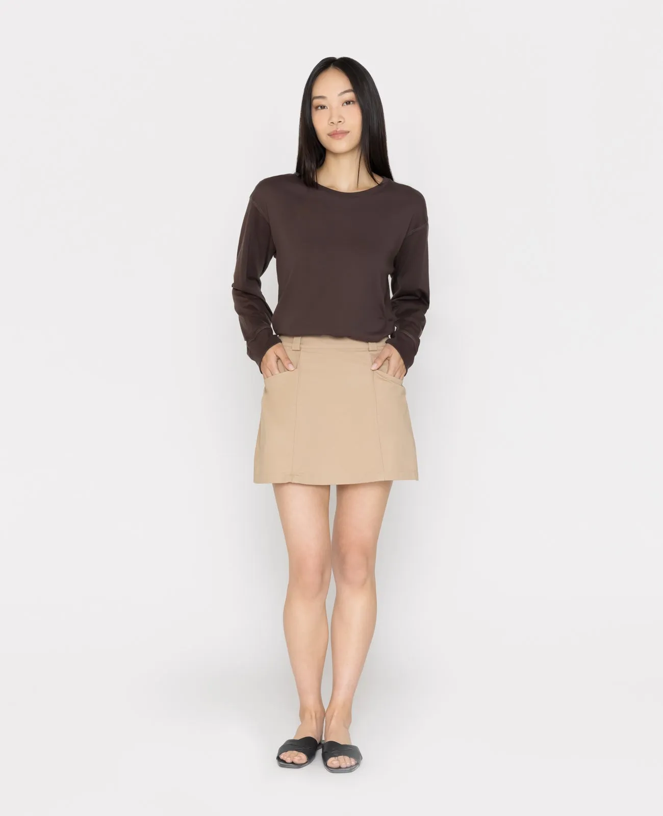 Supima Oversized Long Sleeve Tee