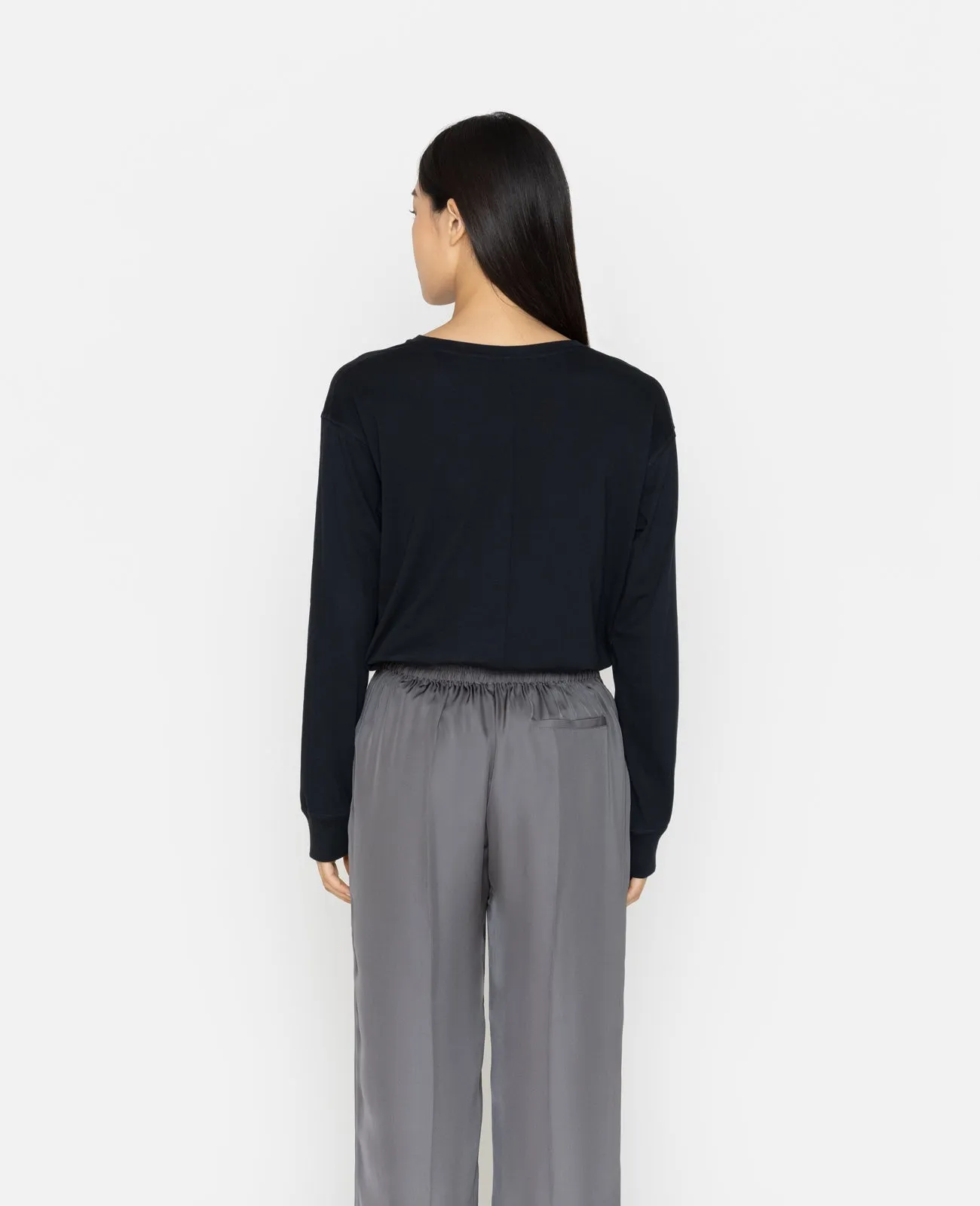 Supima Oversized Long Sleeve Tee