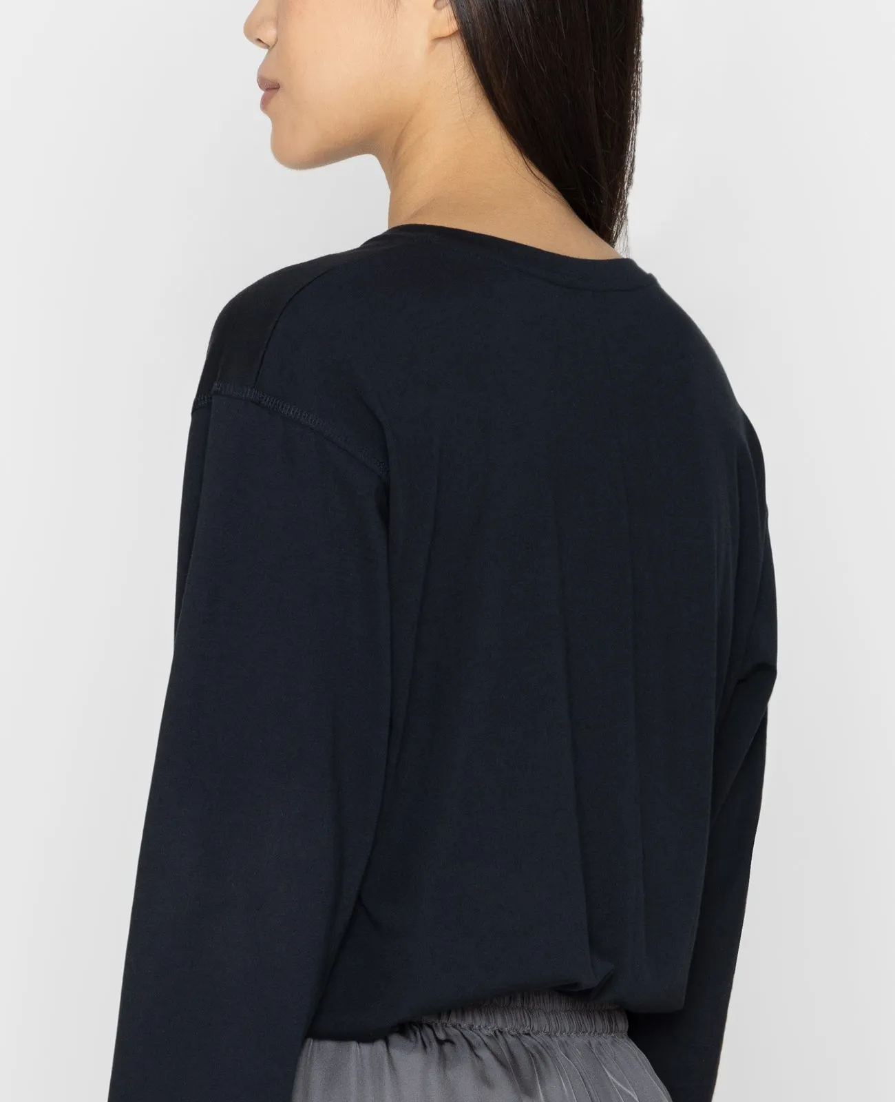 Supima Oversized Long Sleeve Tee