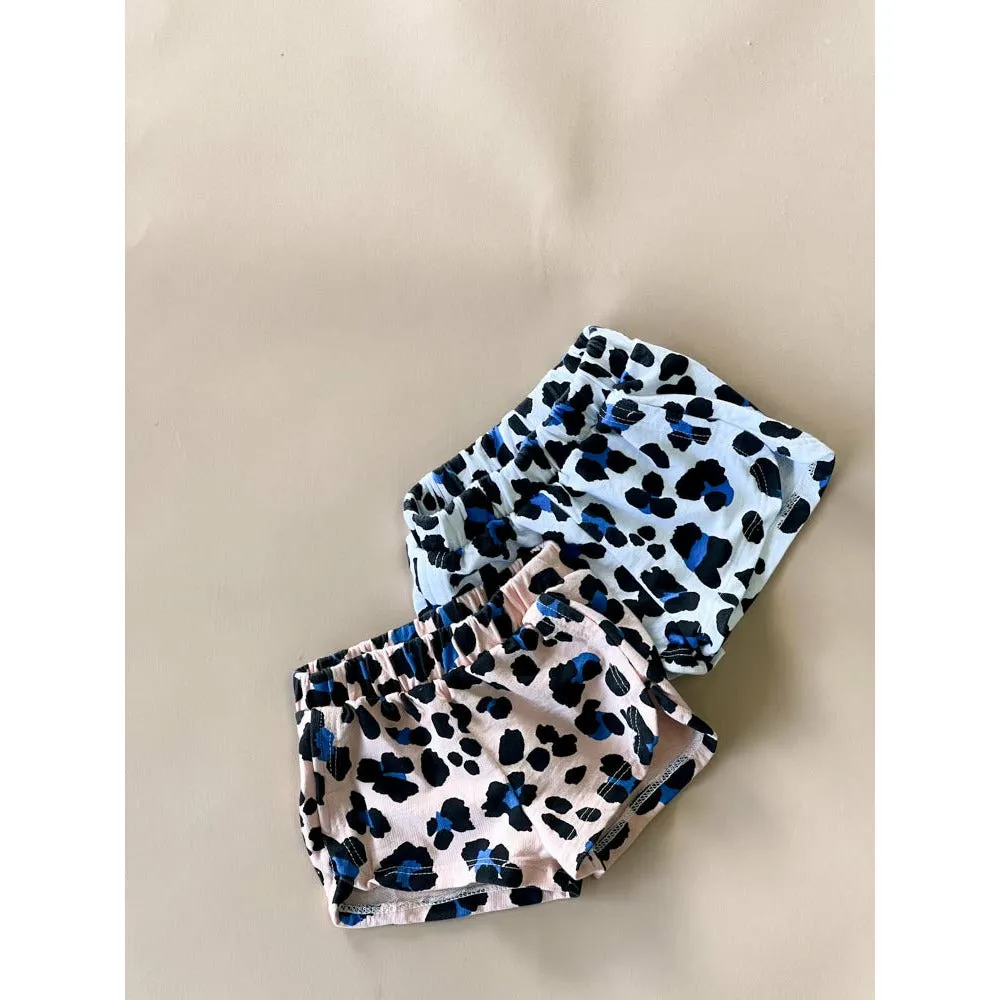 Surf-Cheetah Shorts | Pink