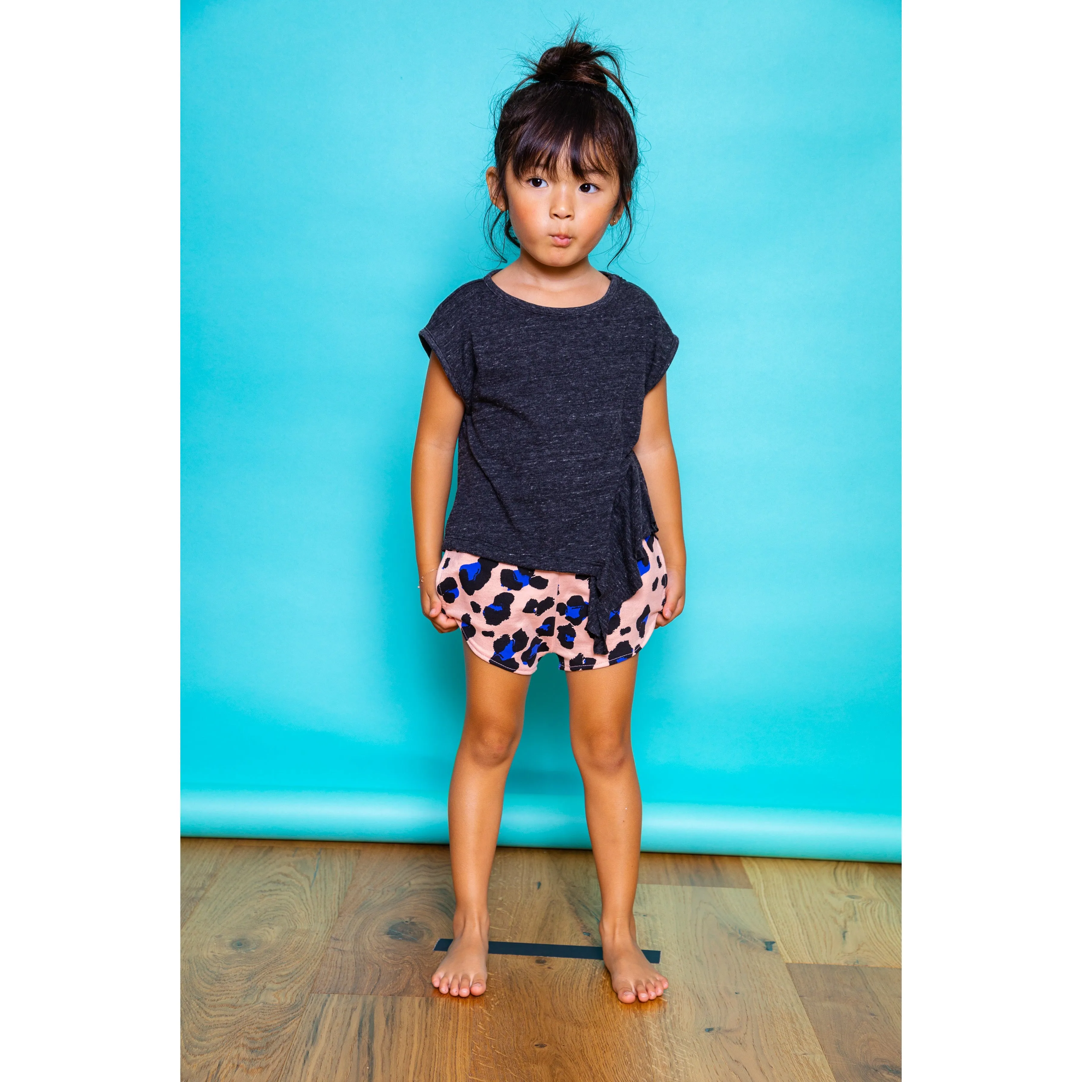 Surf-Cheetah Shorts | Pink