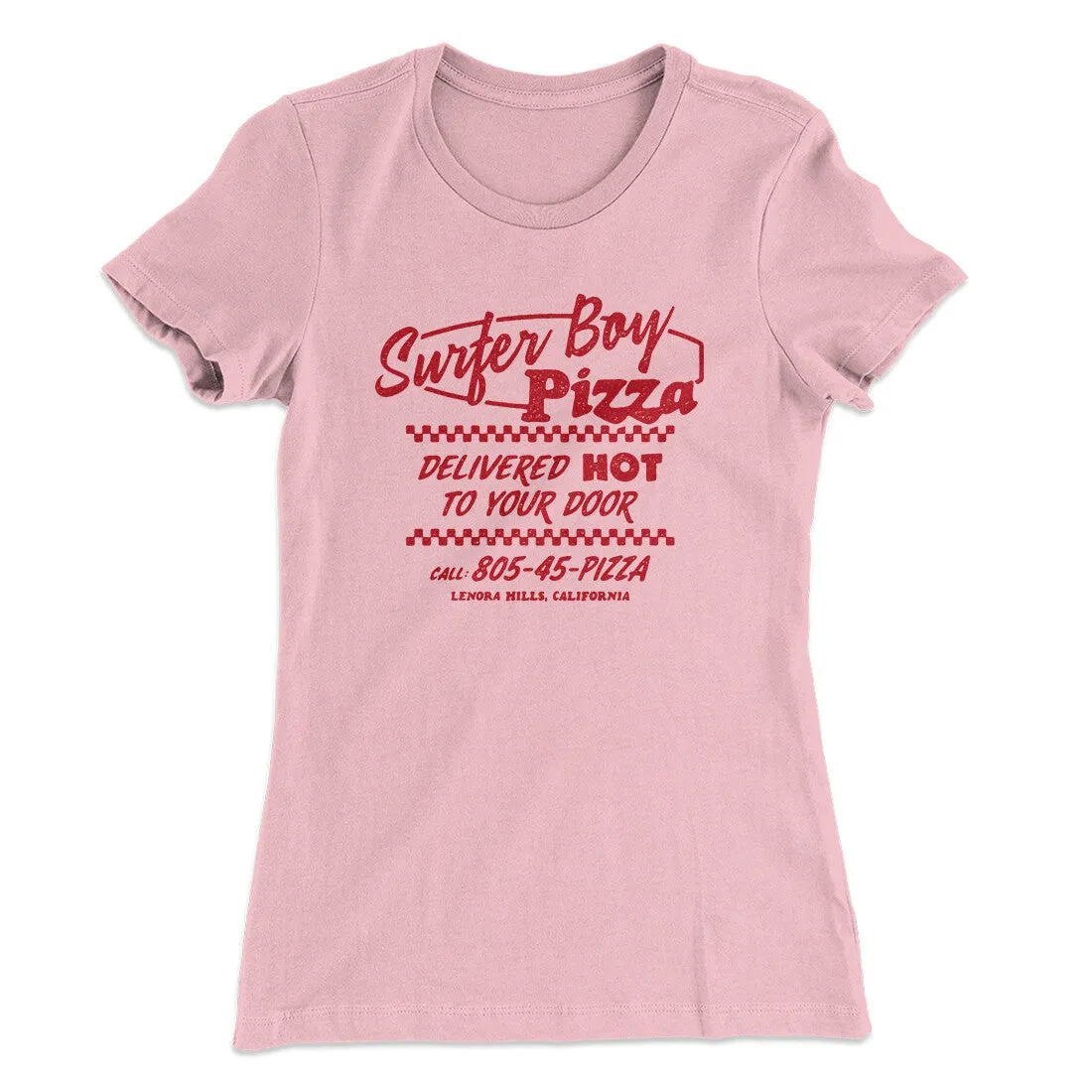 Surfer Boy Pizza Women's T-Shirt