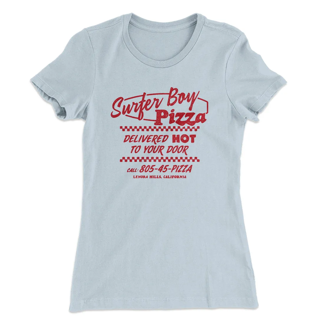 Surfer Boy Pizza Women's T-Shirt