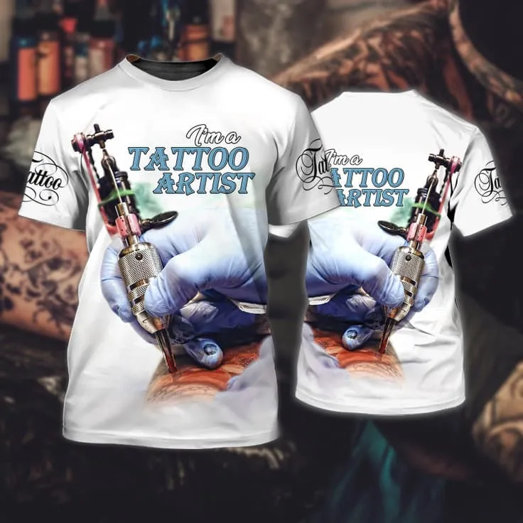 Tattoo Artist - 3d Full Print