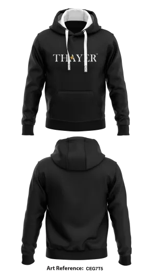 Thayer Store 1  Core Men's Hooded Performance Sweatshirt - ceG7T5