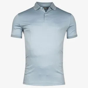 Thomas Maine Liquid Cotton Polo Shirt - Blue
