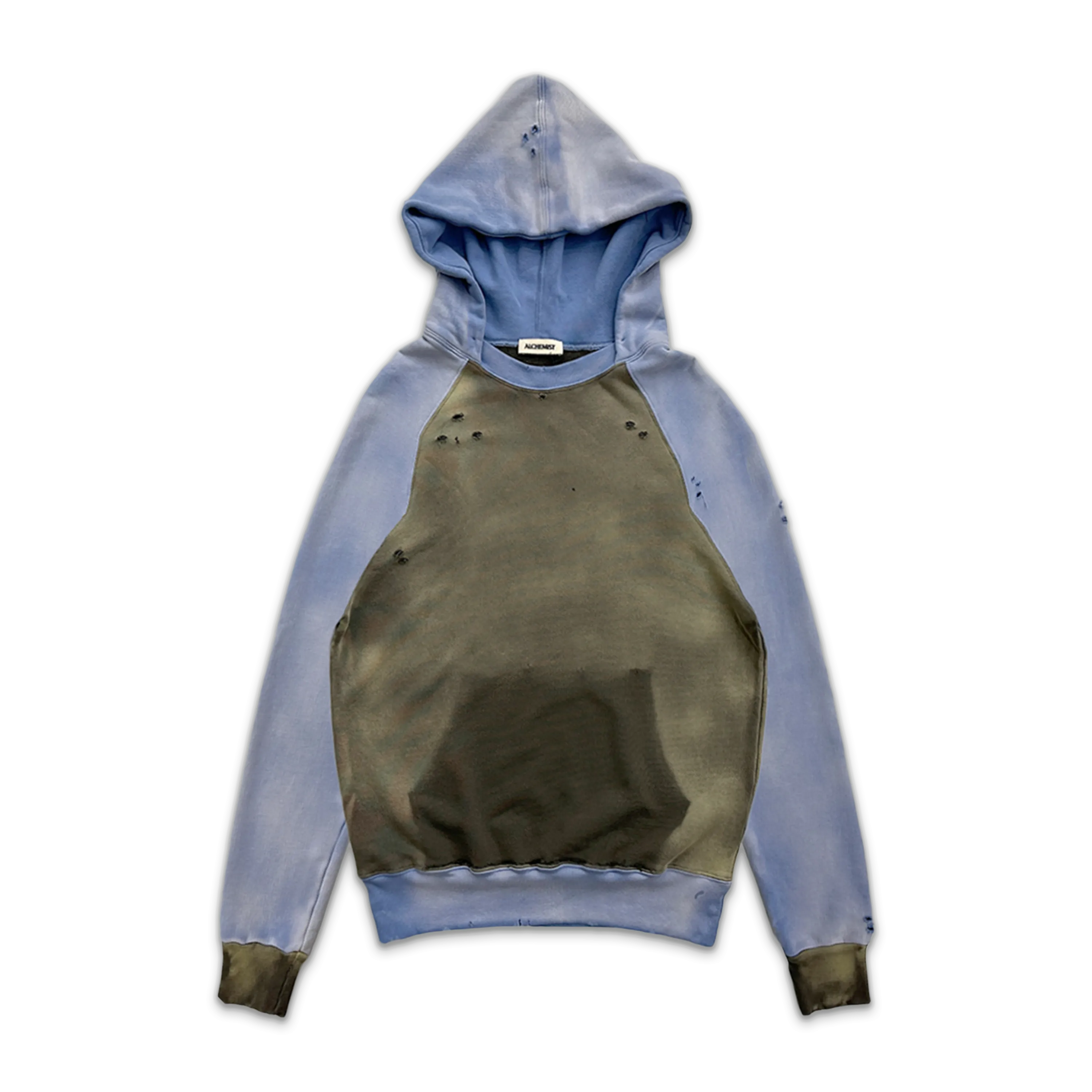 Throwback Hoodie "Berry & Heather Grey"