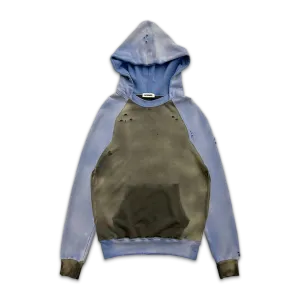 Throwback Hoodie "Berry & Heather Grey"