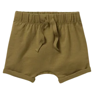 Tie Front Short - Leaf