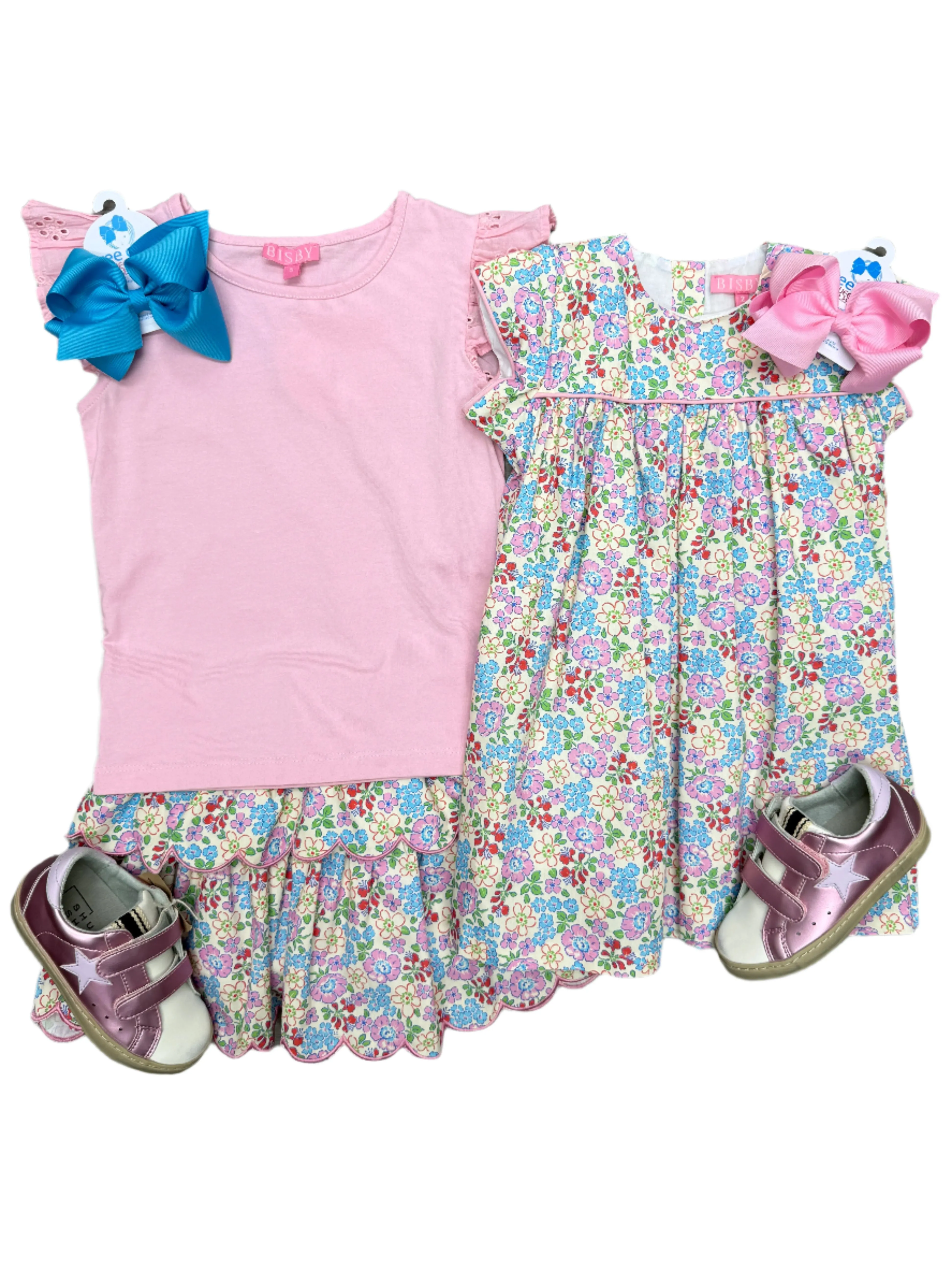 Tiered Skort - Bloomsbury Blossoms