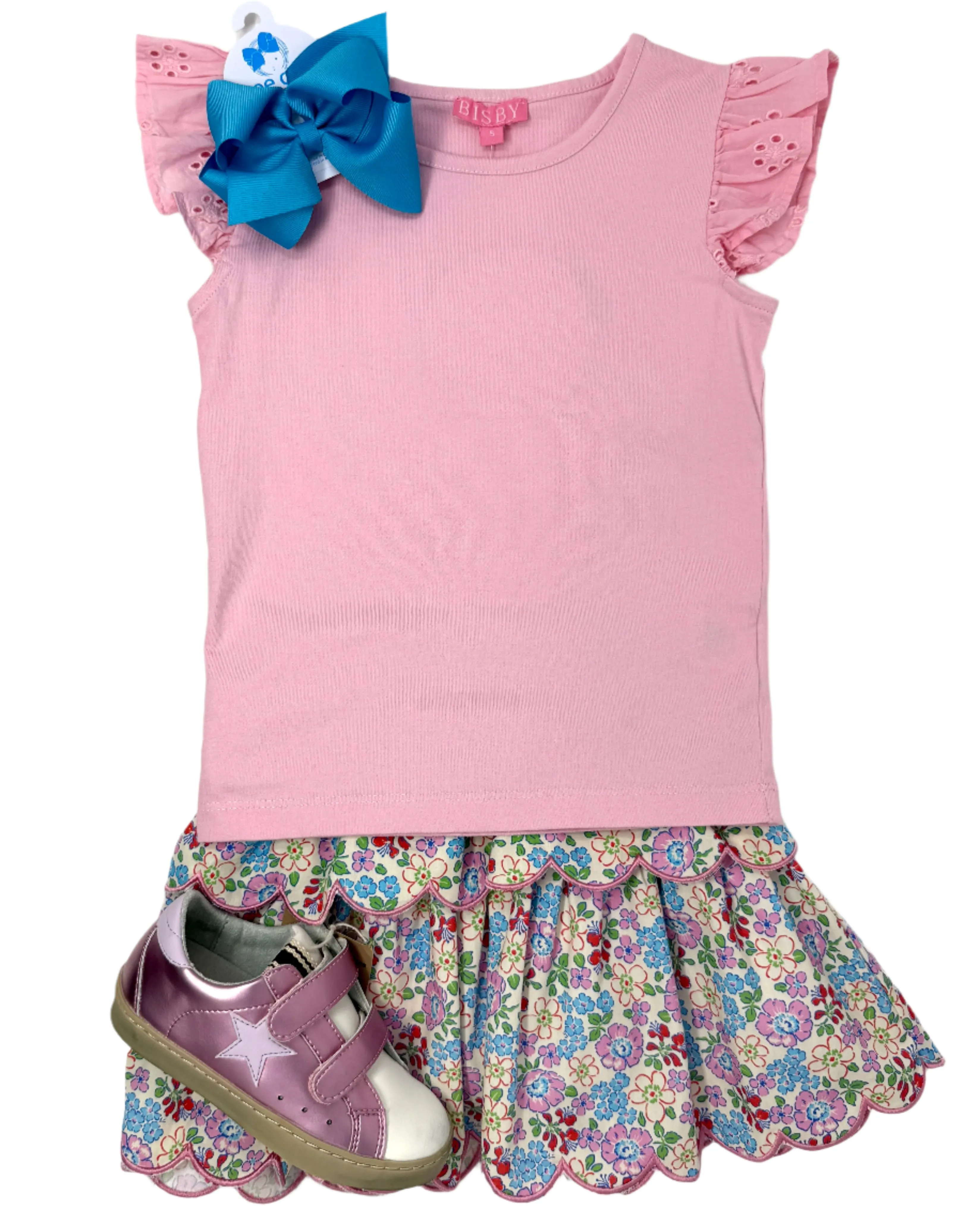 Tiered Skort - Bloomsbury Blossoms