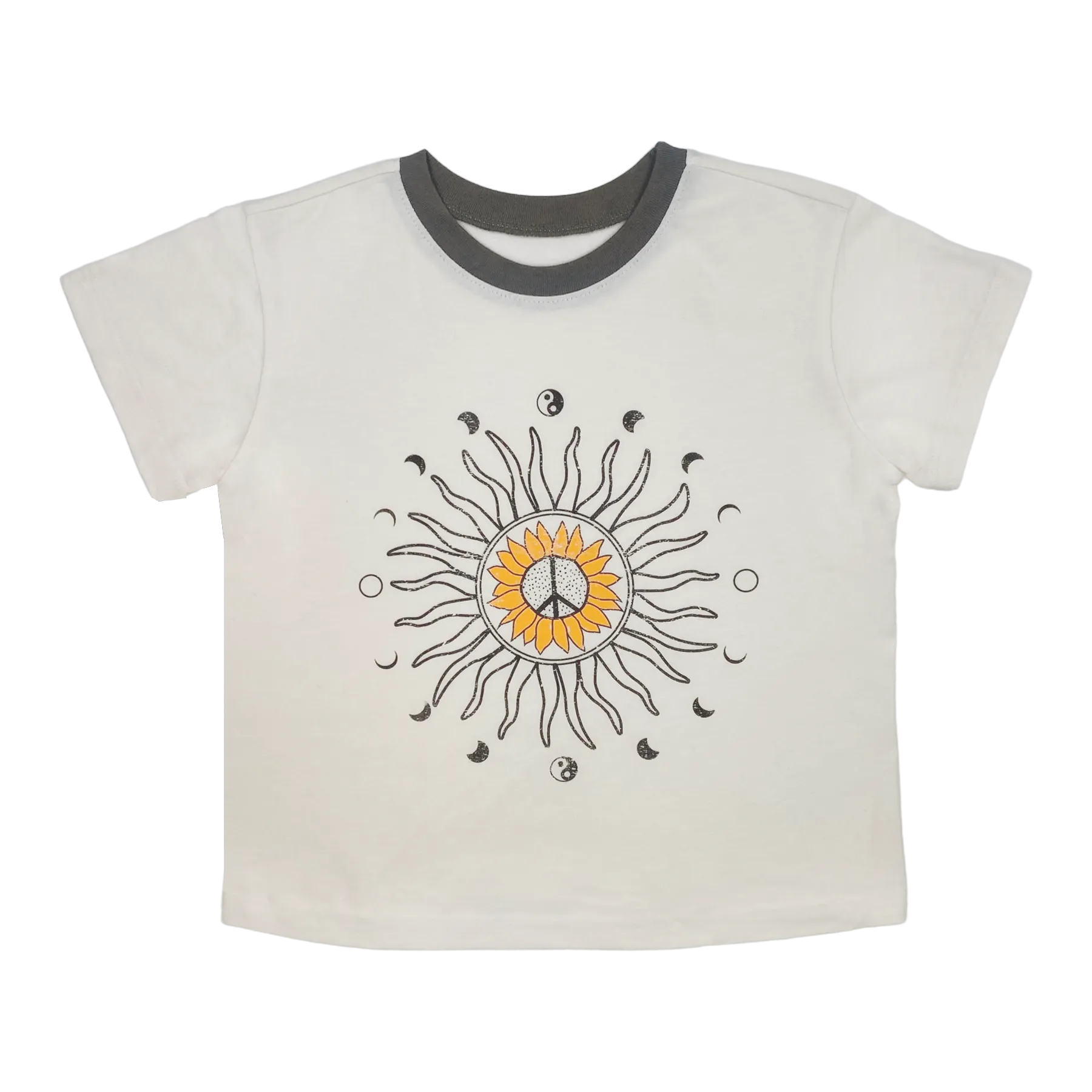 Tiny Whales Cosmic S/S Natural Boxy Tee
