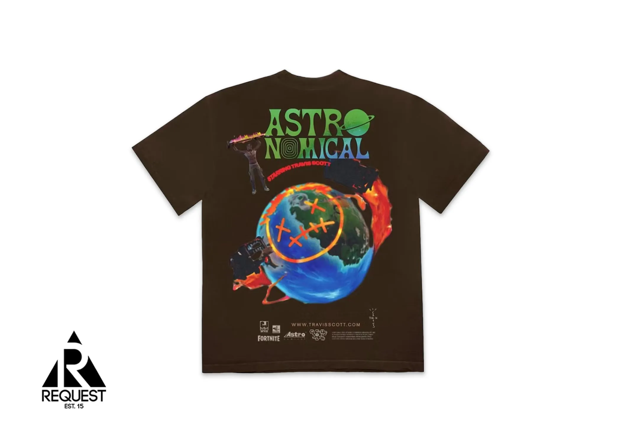 Travis Scott The Scotts Sicko Event Tee "Brown"