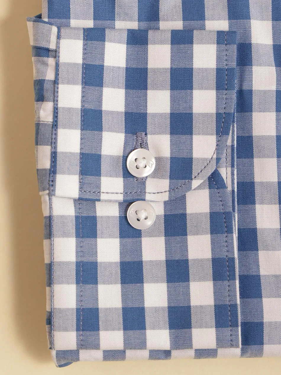 TUSCAN BLUE CHECK SHIRT