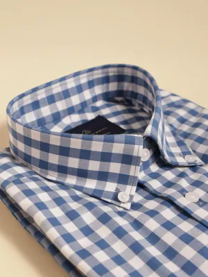 TUSCAN BLUE CHECK SHIRT