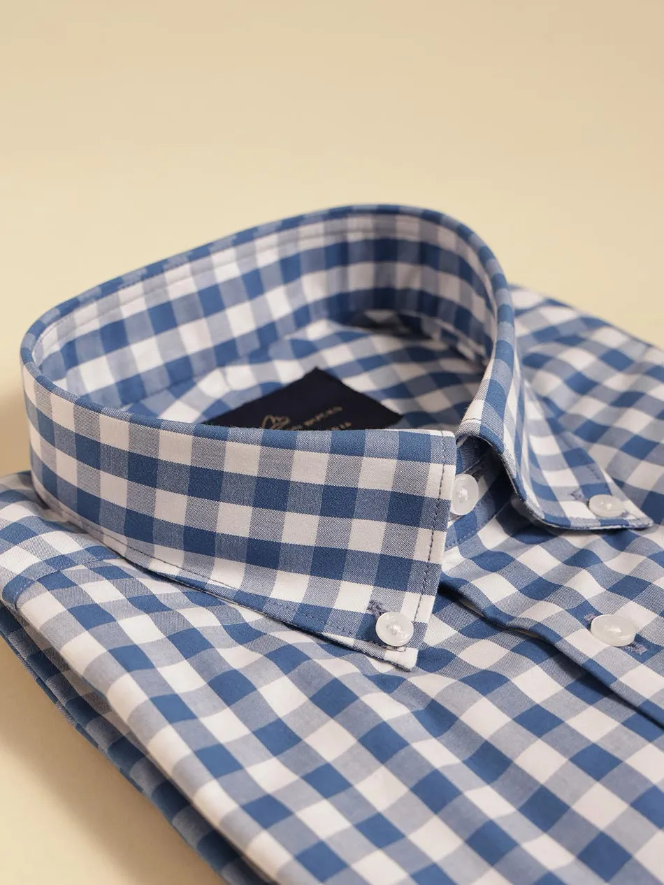 TUSCAN BLUE CHECK SHIRT