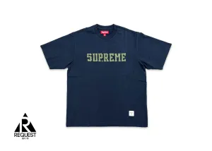 Twill Applique Tee "Navy"