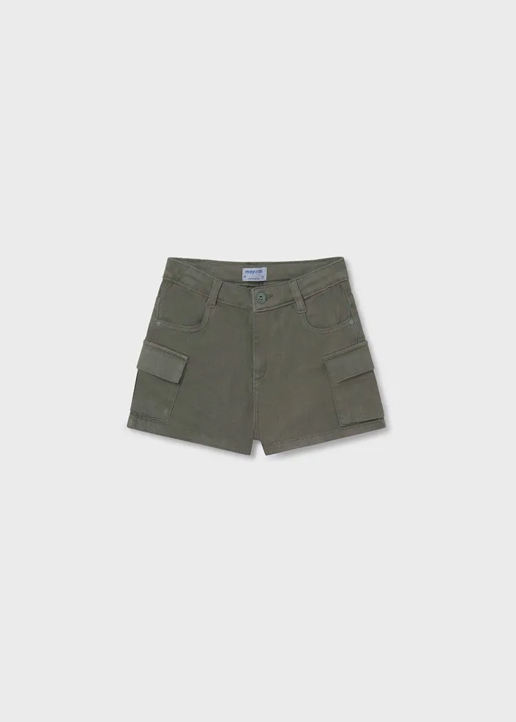 Twill Cargo Shorts