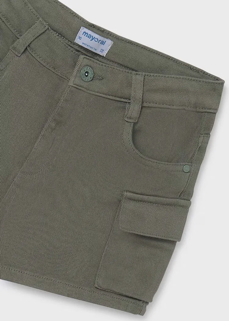 Twill Cargo Shorts