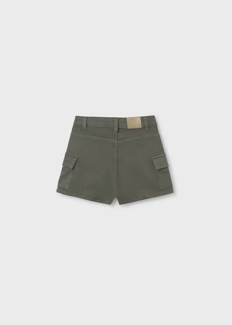 Twill Cargo Shorts