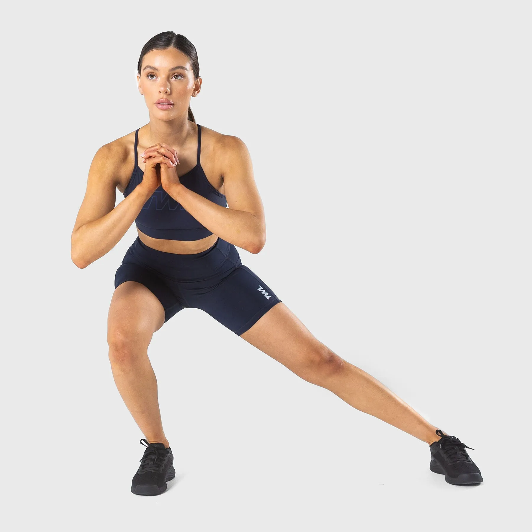 TWL - WOMEN'S ENERGY SHORTS MID LENGTH - MIDNIGHT NAVY