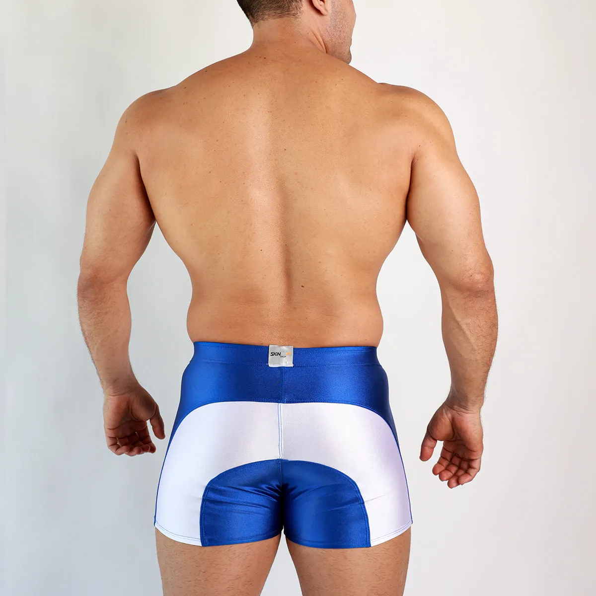 *TWO-TONE MINI SHORTS