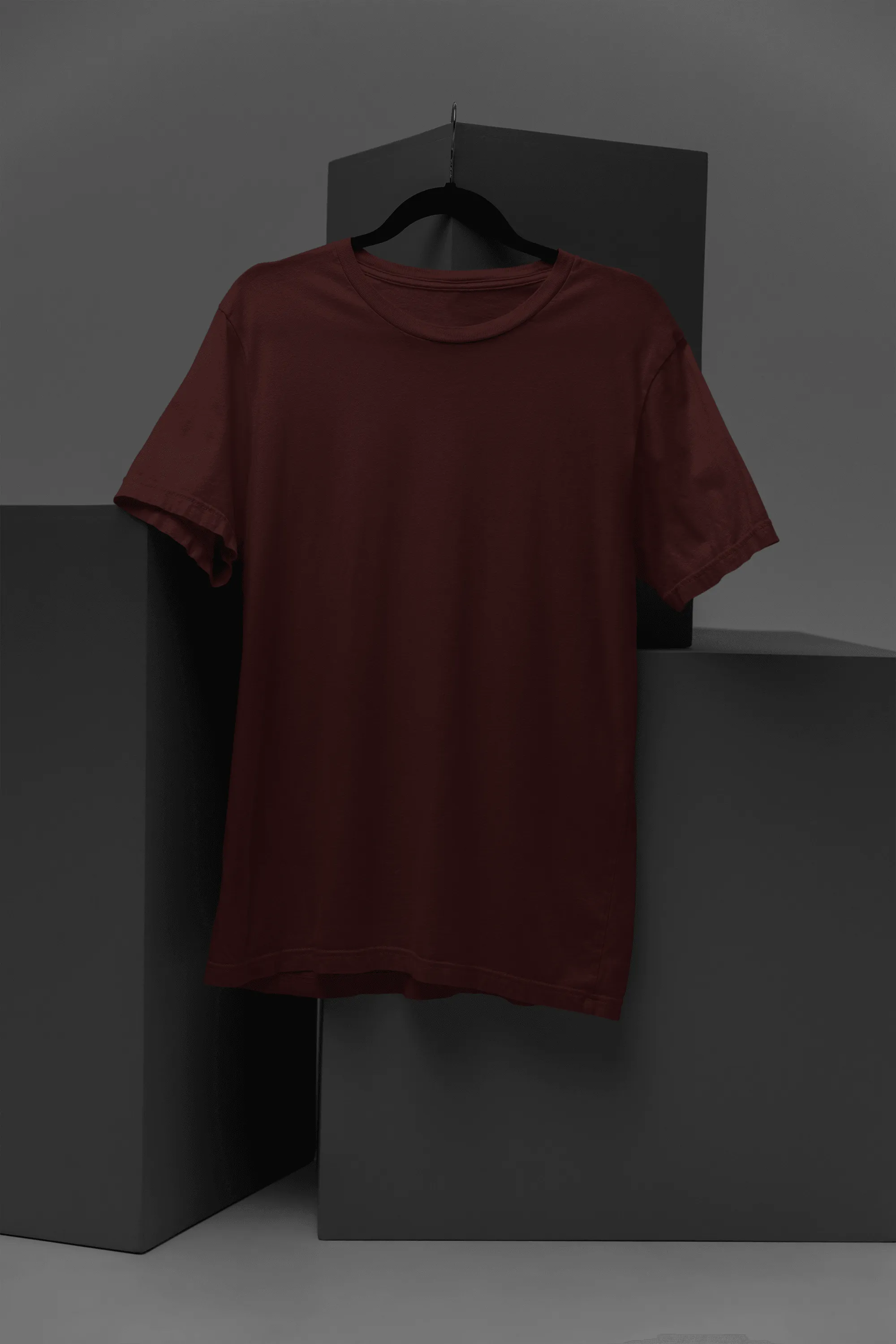 Unisex Cotton Plus Size Crew Neck T-shirts - Unit 6