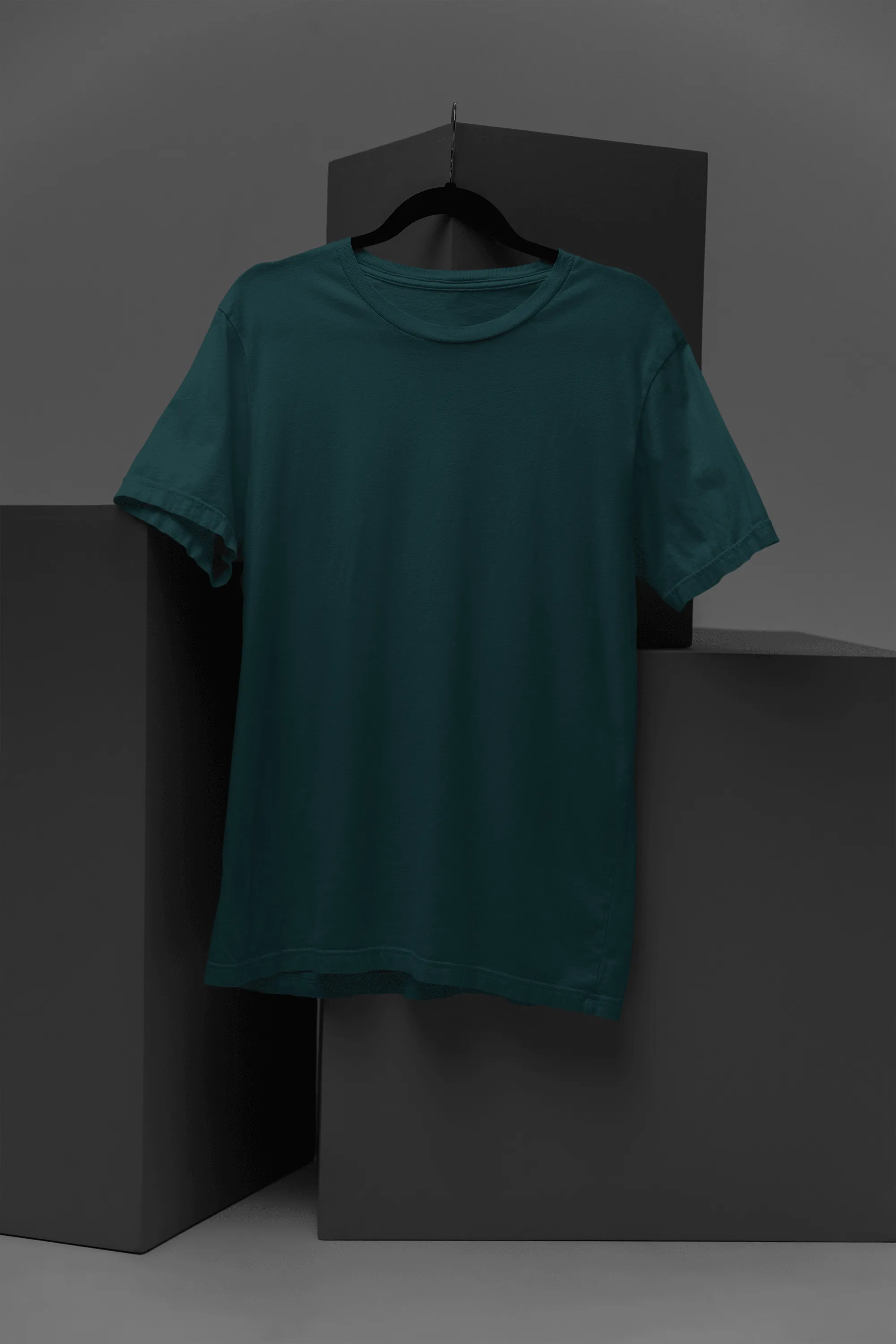 Unisex Cotton Plus Size Crew Neck T-shirts - Unit 6