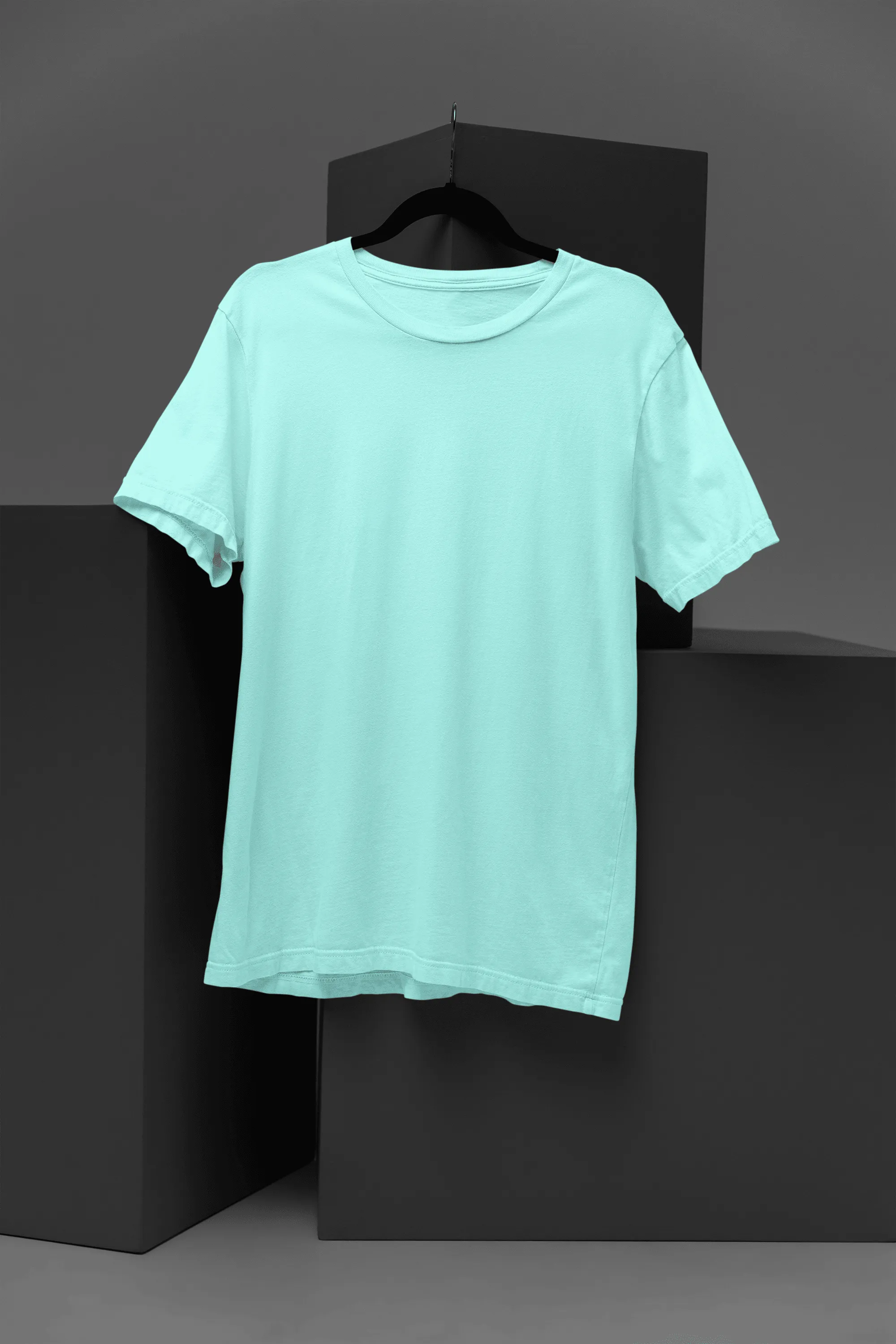 Unisex Cotton Plus Size Crew Neck T-shirts - Unit 6