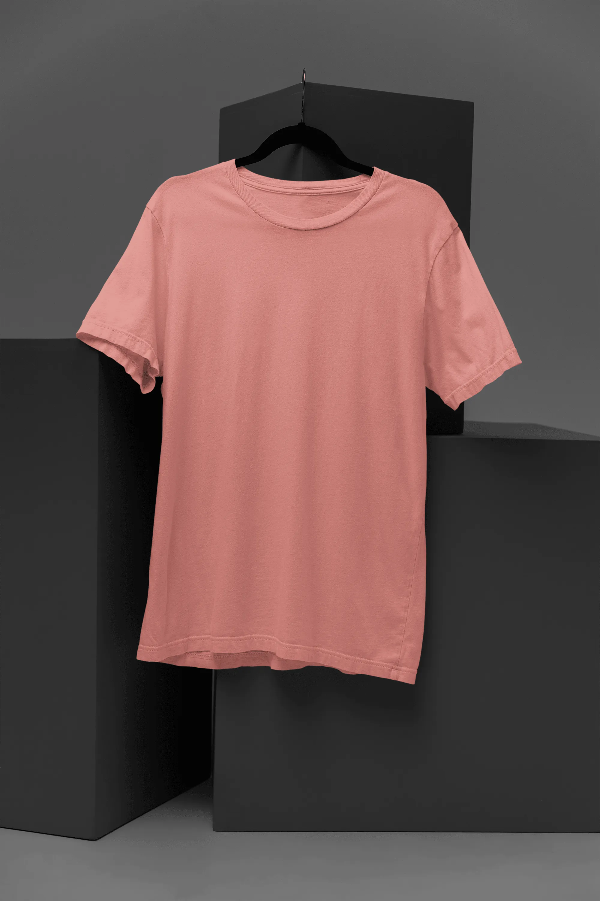 Unisex Cotton Plus Size Crew Neck T-shirts - Unit 6