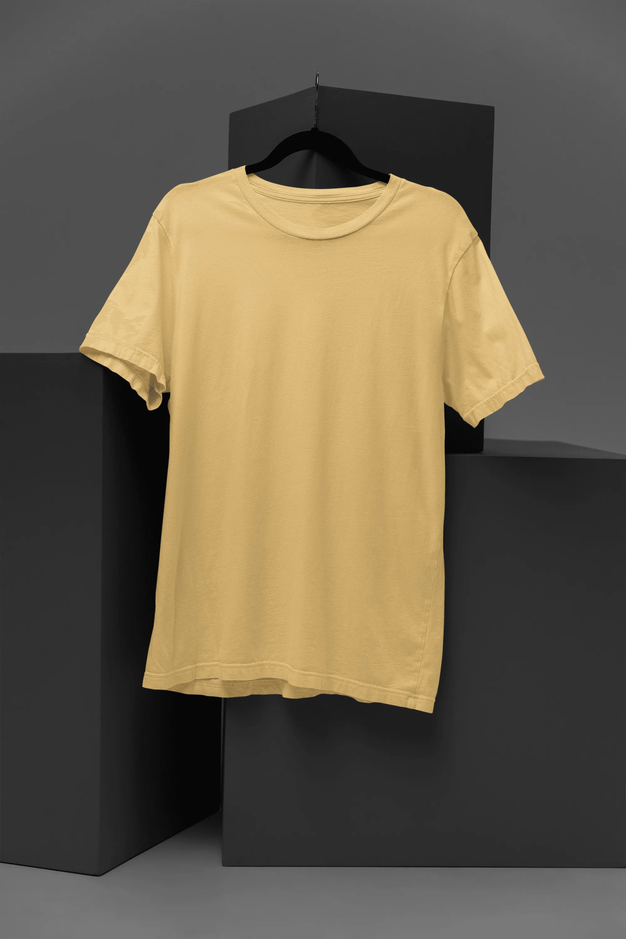 Unisex Cotton Plus Size Crew Neck T-shirts - Unit 6