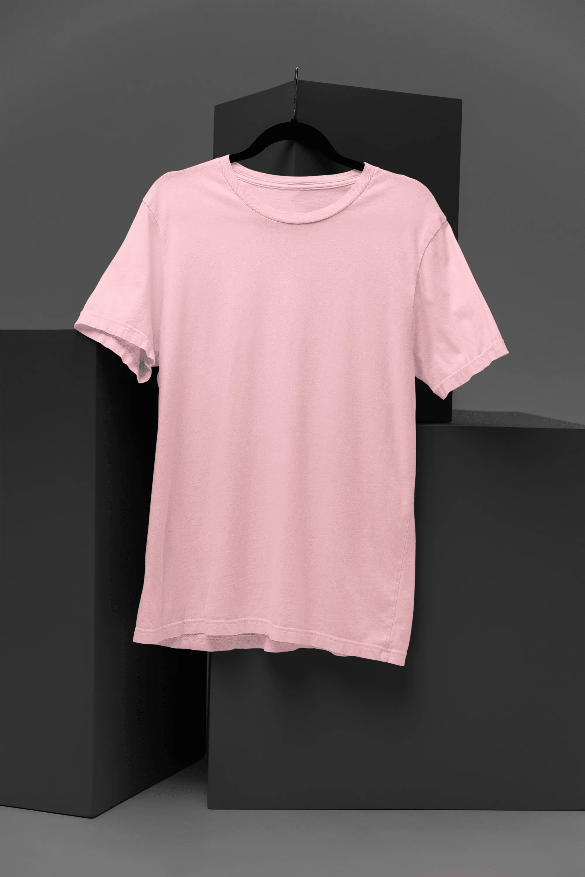 Unisex Cotton Plus Size Crew Neck T-shirts - Unit 6
