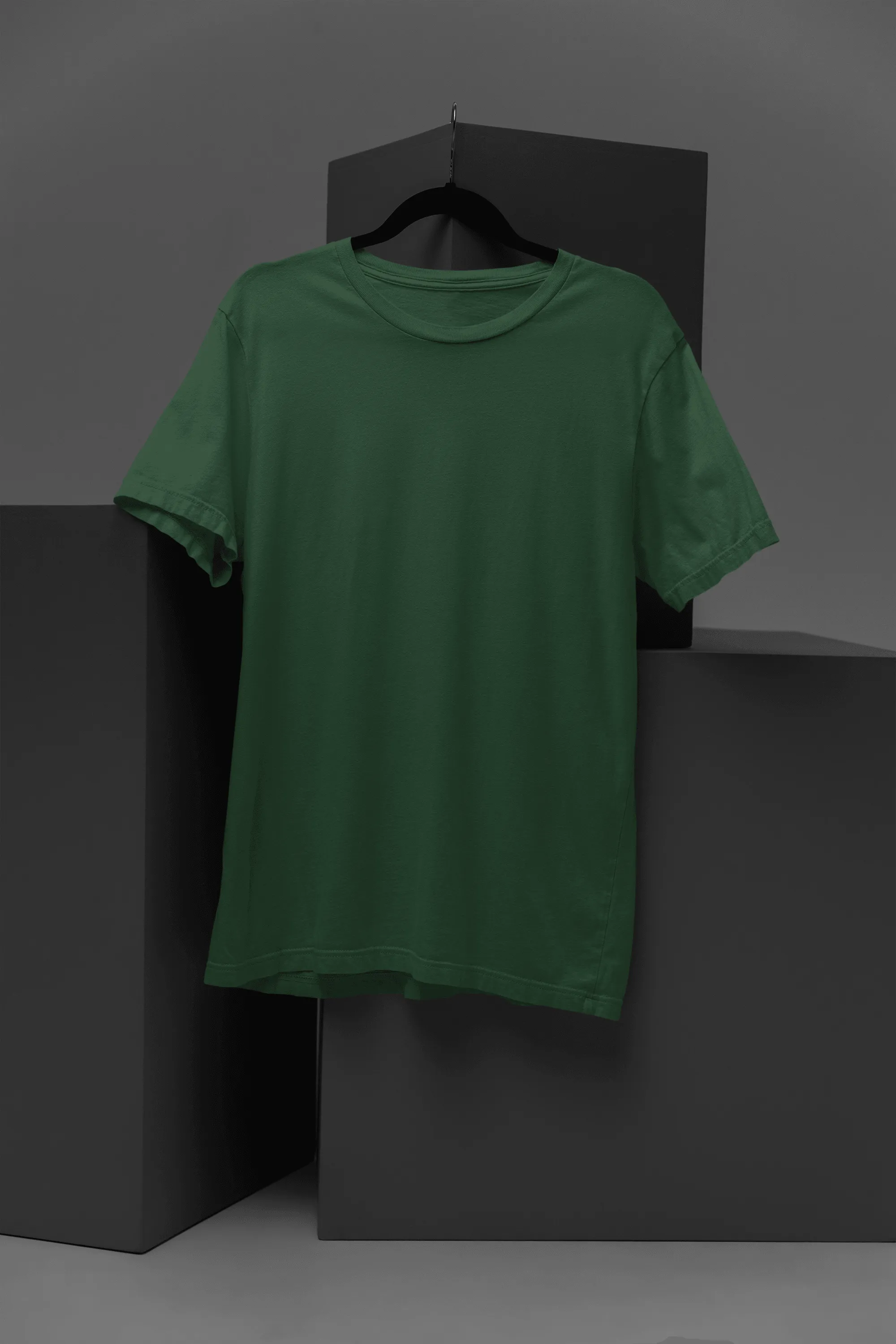 Unisex Cotton Plus Size Crew Neck T-shirts - Unit 6