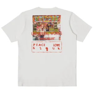 Universal Works Fruit Juice T Shirt Ecru