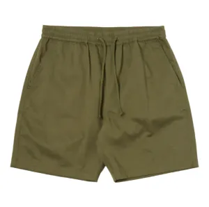 Universal Works Twill Beach Short Light Olive
