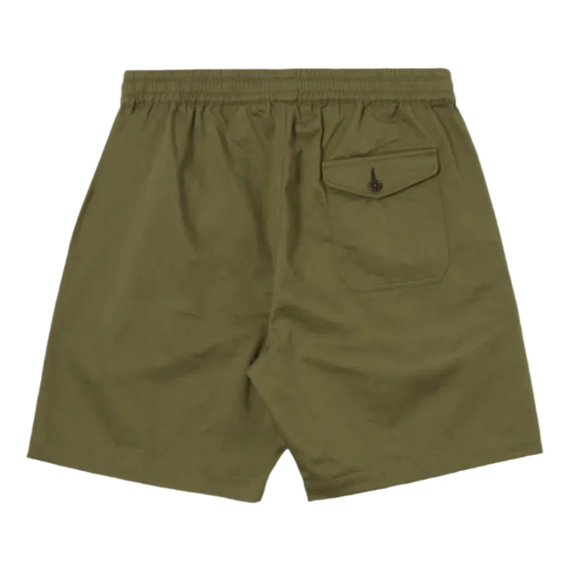 Universal Works Twill Beach Short Light Olive