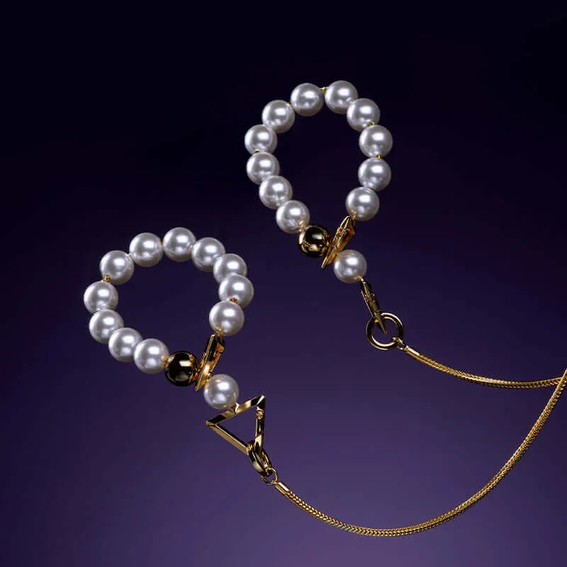 UPKO "Moist Eyes" Pearl Anklet