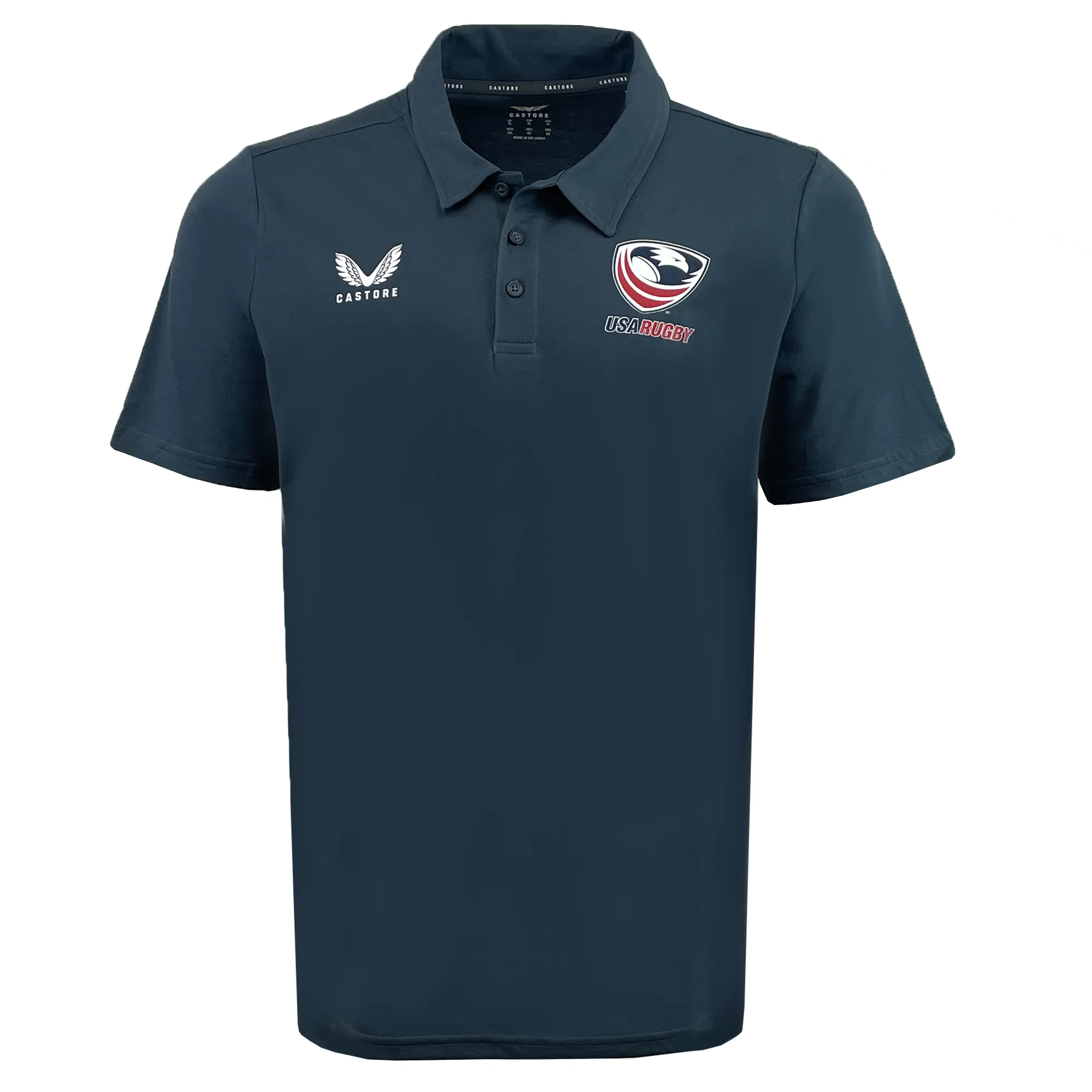 USA Rugby Polo by Castore