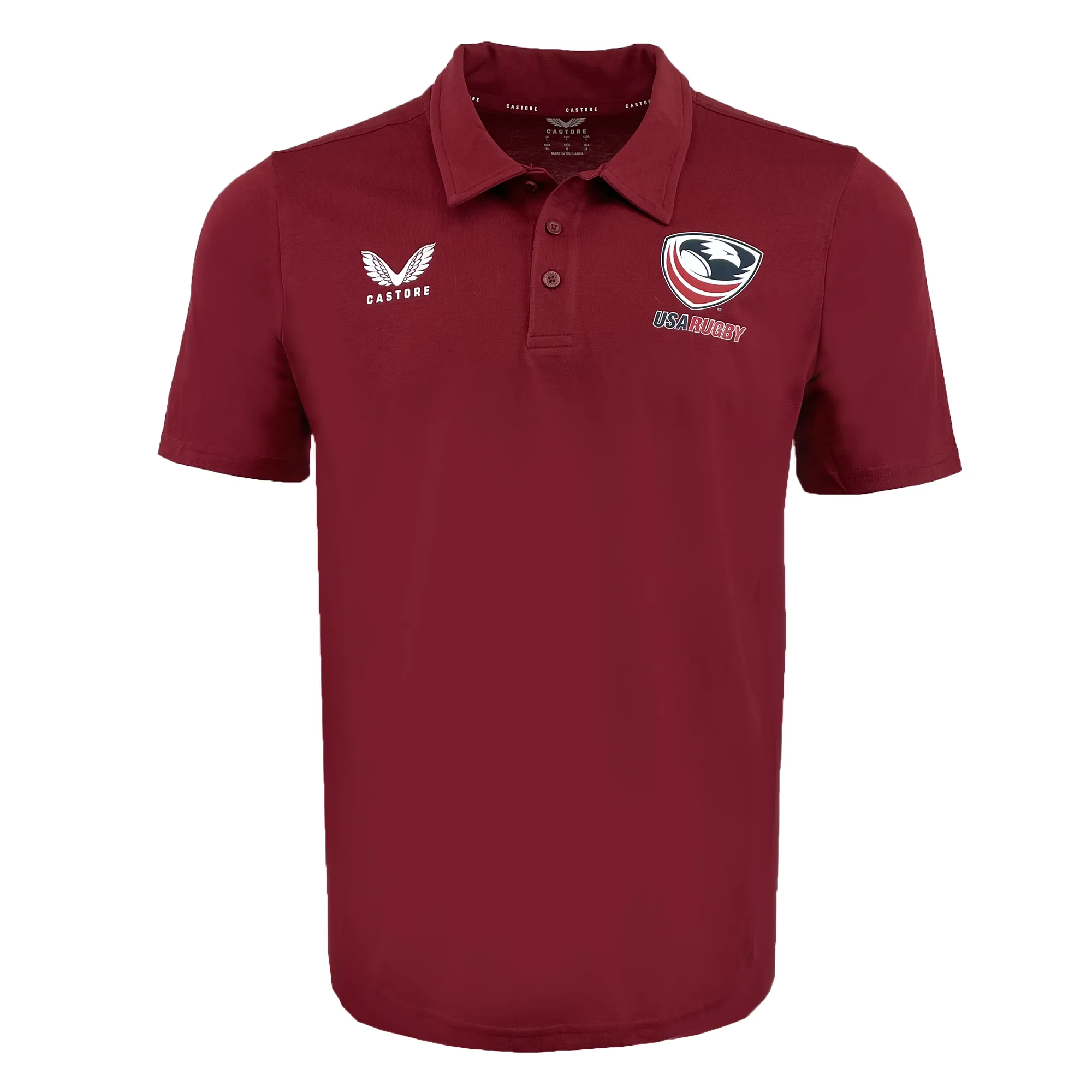 USA Rugby Polo by Castore