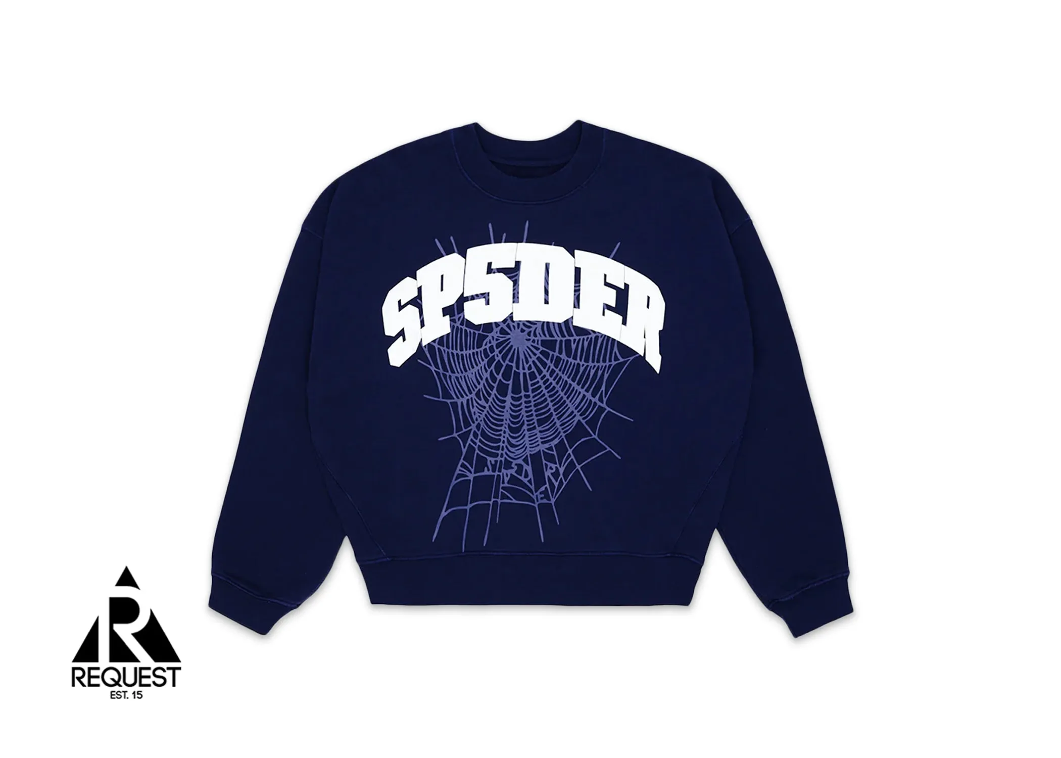 Varsity Web Crewneck "Navy"