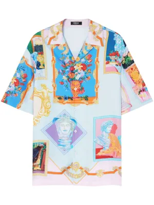 Versace gallery silk shirt