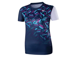 Victor T-26001TD F Women's Dry Fit Game Shirt [Blue]