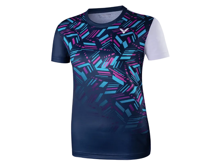 Victor T-26001TD F Women's Dry Fit Game Shirt [Blue]